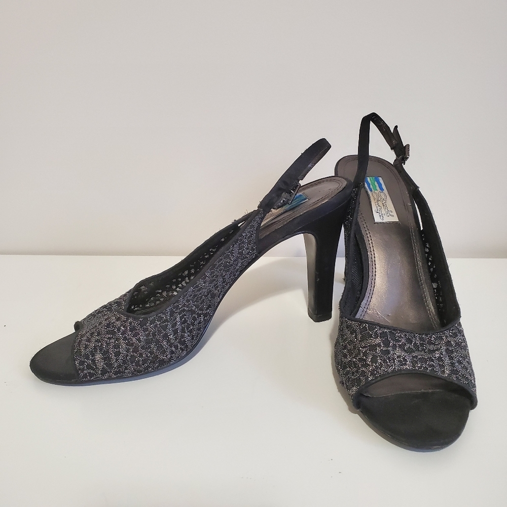 3/$20 ARNOLD CHURGIN | 4" 9M Open Toe Heels